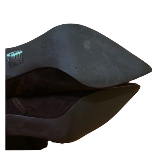 San Frediano Boots Leather/Suede Italian Made Stunning Brown Boots Size 7.5 - Picture 7 of 9